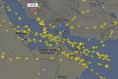 Een uur voor aankomst druk daar!